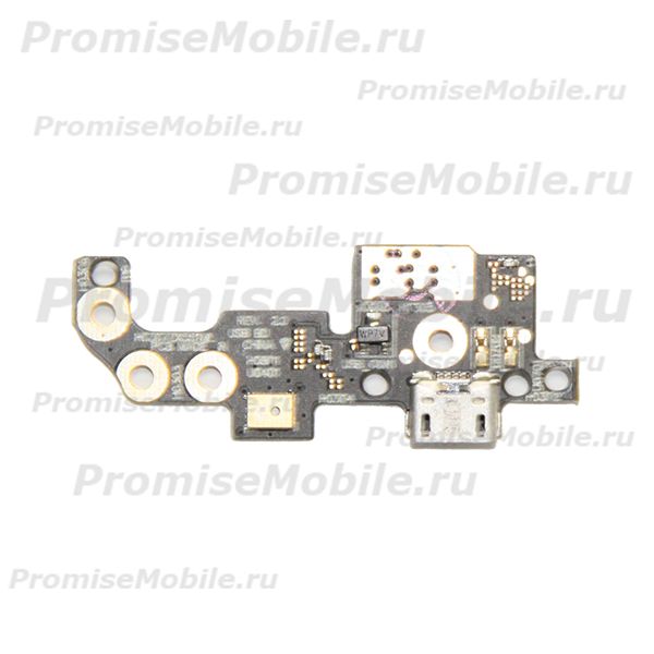 Плата нижняя для Asus ZenFone Zoom (ZX551ML) на системный разъем и микрофон ― 
