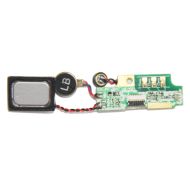 Плата нижняя для Fly FS530 (Power Plus XXL) в сборе с вибромотором, динамиком и микрофоном (оригинал)