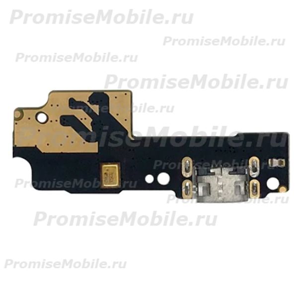 Плата нижняя для Xiaomi Redmi Go на системный разъем и микрофон ― 