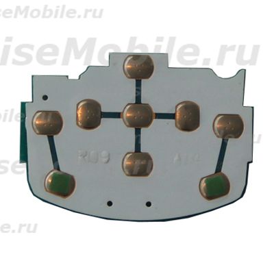 Подложка клавиатуры для Samsung S3100 верхняя ― 