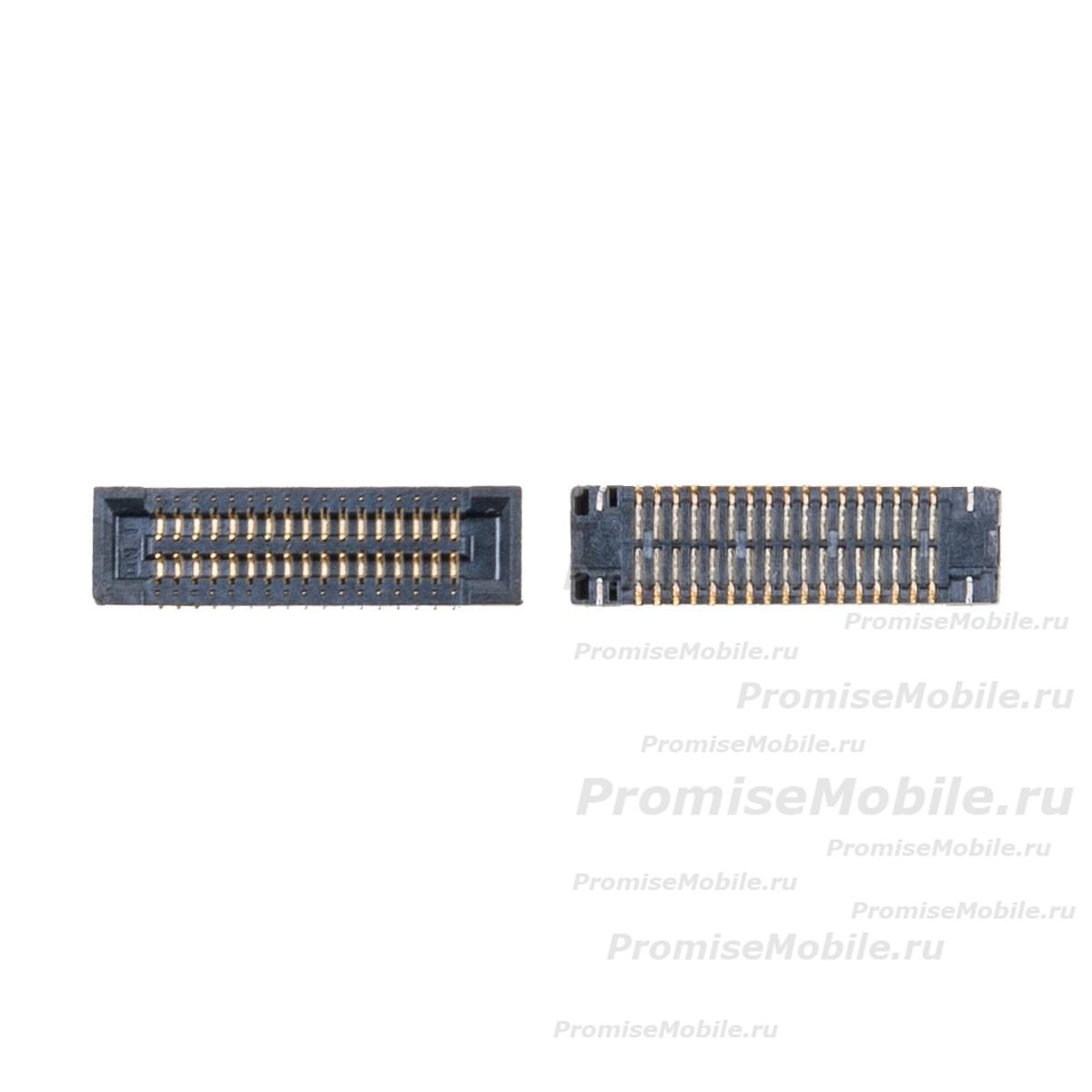 Разъем дисплея для Samsung SM-M115F (Galaxy M11) (34 pin) ― 