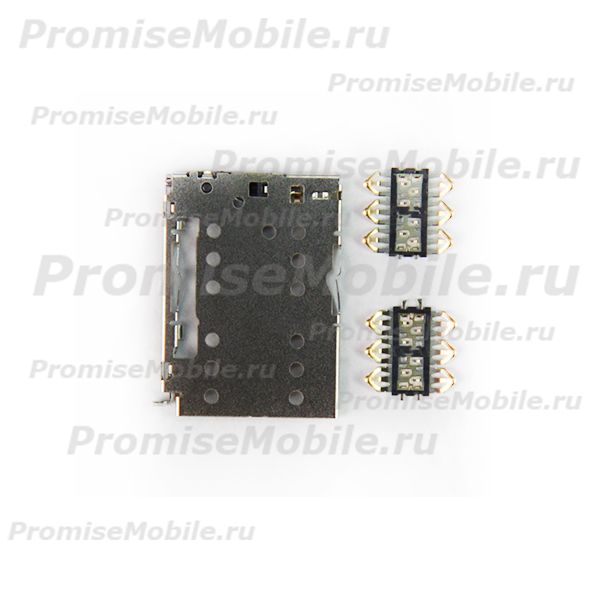 Разъем sim-карты для Meizu MX6 (M685H) ― 