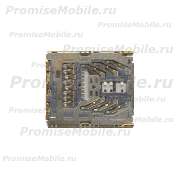 Разъем sim-карты для Sony G8342 (Xperia XZ1 Dual) в сборе с разъемом карты для памяти ― 