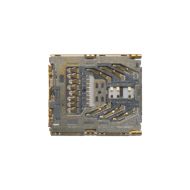 Разъем sim-карты для Sony G8141 (Xperia XZ Premium) в сборе с разъемом карты для памяти