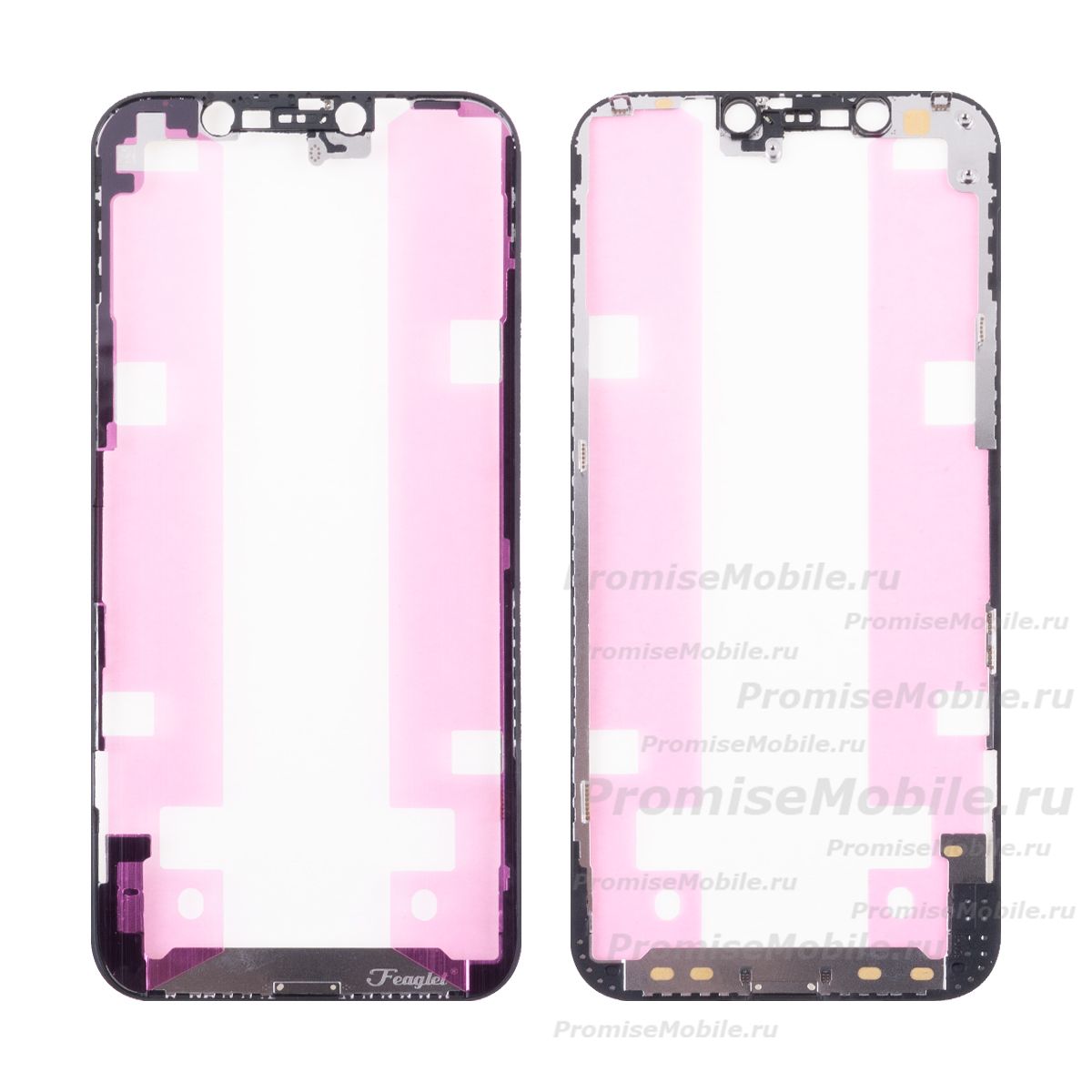 Рамка дисплея для Apple iPhone 12 <черный> (оригинал) ― 