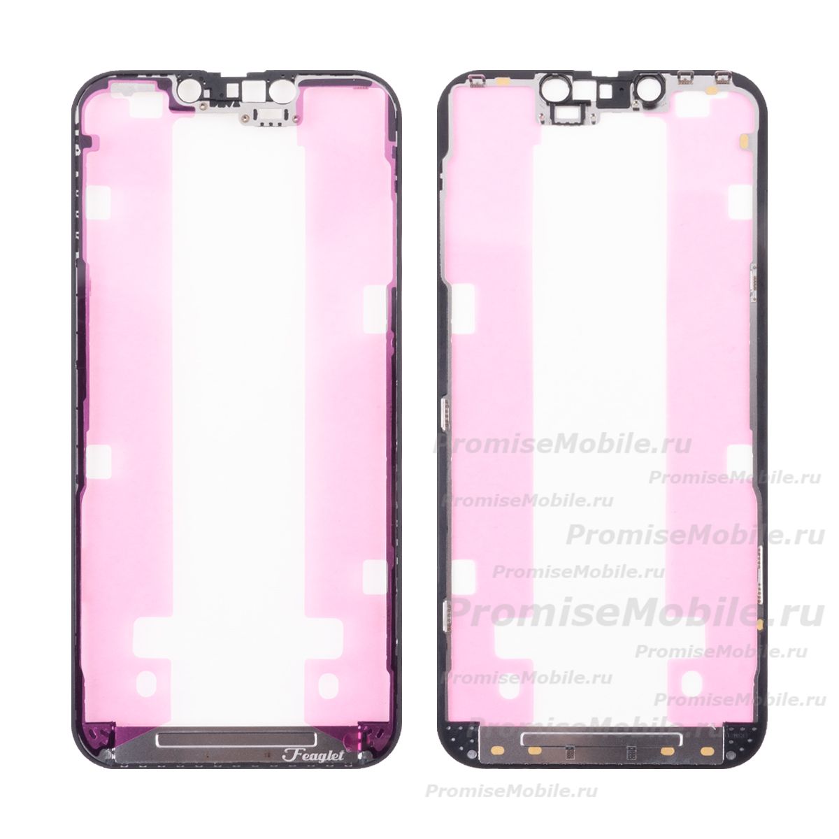 Рамка дисплея для Apple iPhone 13 Pro <черный> (оригинал) ― 