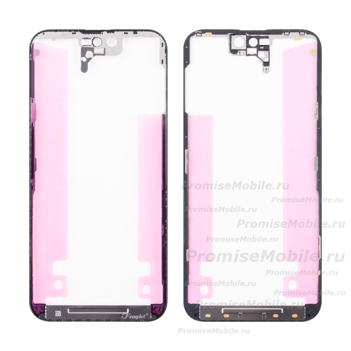 Рамка дисплея для Apple iPhone 14 Pro Max <черный> (оригинал) ― 
