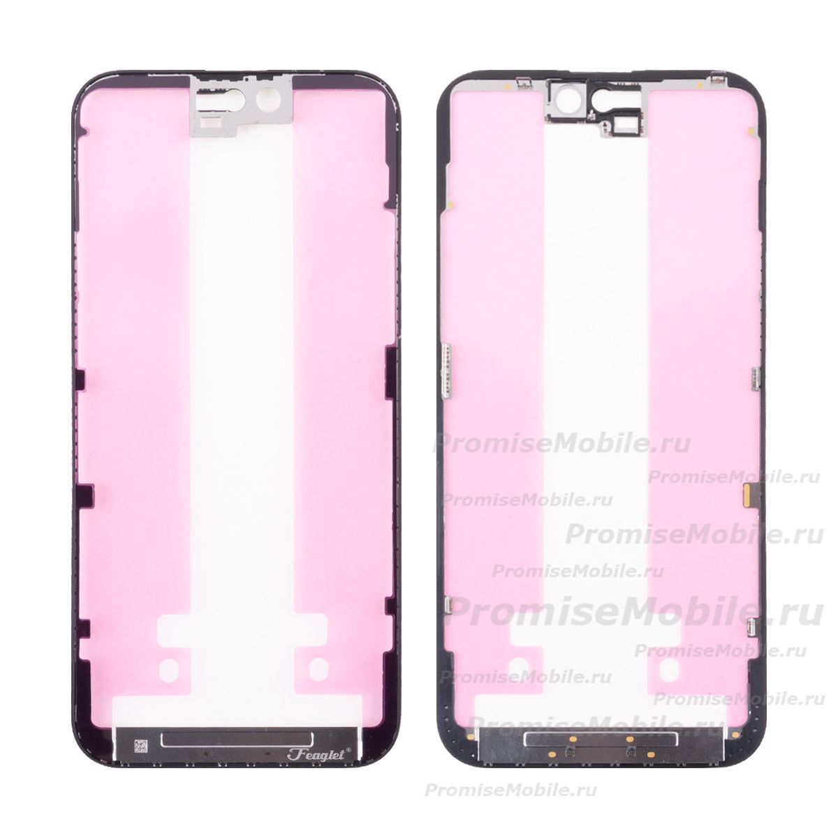 Рамка дисплея для Apple iPhone 15 Plus <черный> (оригинал) ― 