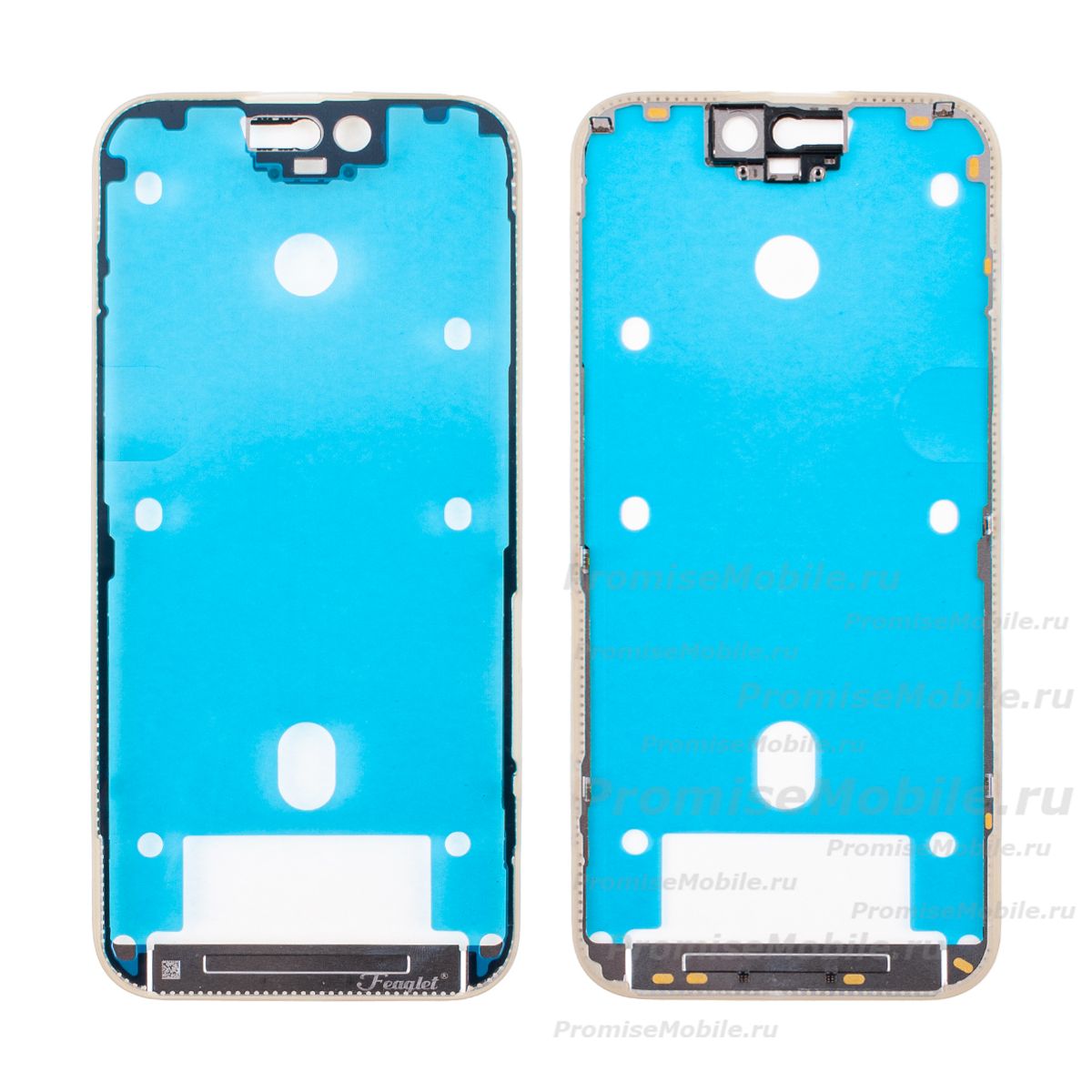 Рамка дисплея для Apple iPhone 15 Pro <черный> (оригинал) ― 