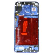 Рамка дисплея для Huawei Nova 5T <синий> (оригинал)