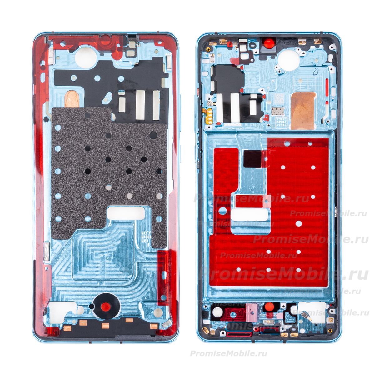 Рамка дисплея для Huawei P30 Pro <синий> (оригинал) ― 