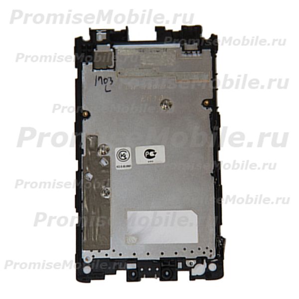 Рамка дисплея для LG E610 (Optimus L5) <черный> (оригинал) ― 