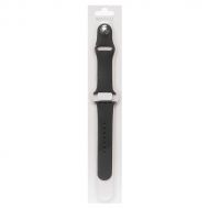 Ремешки для Apple Watch SE (40 mm) Sport Band силиконовый (размер L) <темно-серый>