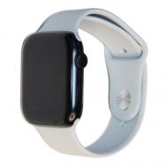 Ремешки для Apple Watch SE (44 mm) Sport Band силиконовый (размер L) <cветлый камень>