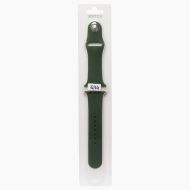 Ремешки для Apple Watch Series 6 (44 mm) Sport Band силиконовый (размер S) <кипрский зеленый>