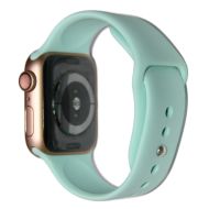 Ремешки для Apple Watch Series 1 (42 mm) Sport Band силиконовый (размер S) <мятный>