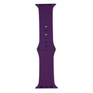 Ремешки для Apple Watch Series 7 (45 mm) Sport Band силиконовый (размер S) <пурпурный>