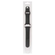 Ремешки для Apple Watch Series 1 (42 mm) Sport Band силиконовый (размер S) <темно-серый>