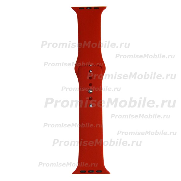 Ремешки для Apple Watch Series 1 (42 mm) Sport Band силиконовый (размер L) <красный> ― 