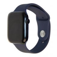 Ремешки для Apple Watch SE (44 mm) Sport Band силиконовый (размер L) <полночный синий>