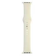 Ремешки для Apple Watch Series 7 (45 mm) Sport Band силиконовый (размер L) <слоновая кость>