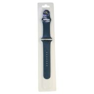 Ремешки для Apple Watch Series 1 (42 mm) Sport Band силиконовый (размер L) <темно-синий>