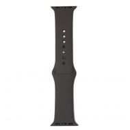 Ремешки для Apple Watch SE (40 mm) Sport Band силиконовый (размер L) <шоколадный>