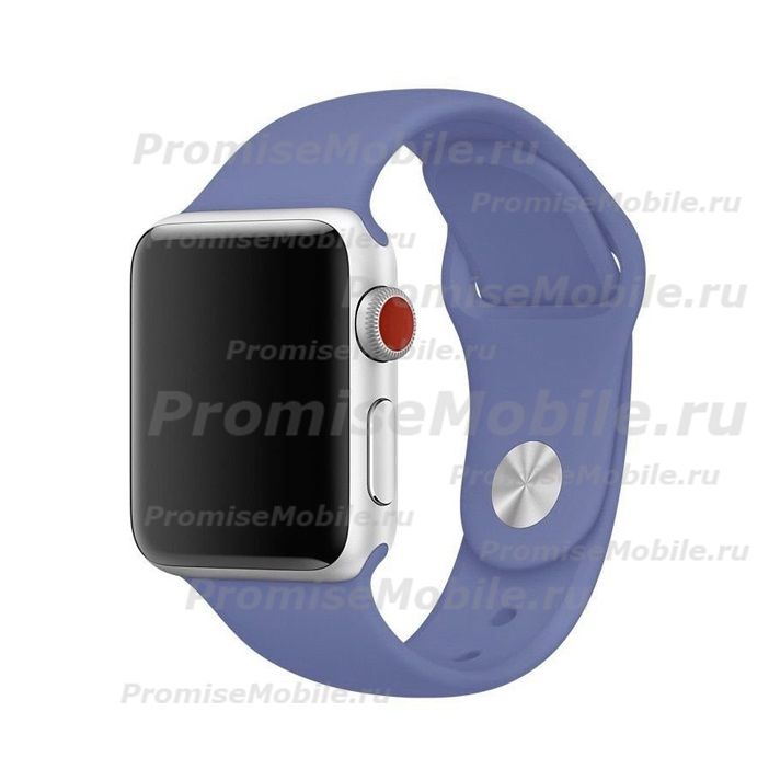 Ремешки для Apple Watch Series 4 (40 mm) Sport Band силиконовый (размер S) <лавандовый> ― 