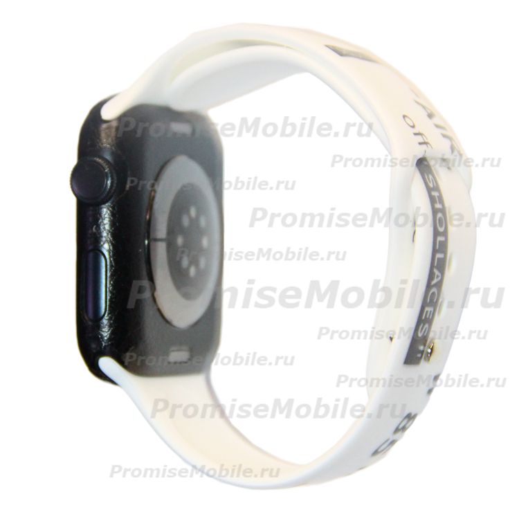 Ремешки для Apple Watch SE (44 mm) силиконовый (рис. 003) ― 