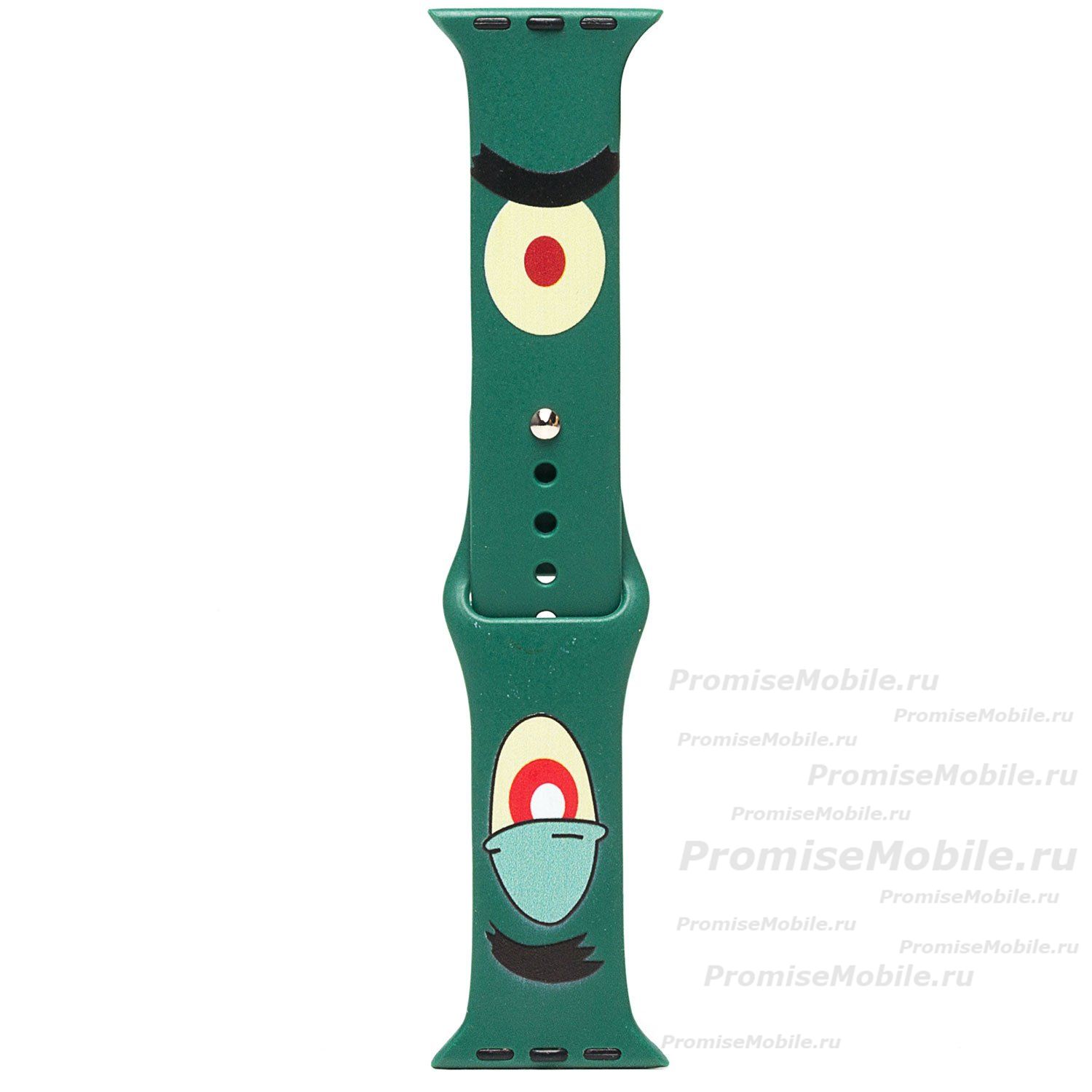 Ремешки для Apple Watch Series 1 (42 mm) силиконовый (рис. 006) ― 