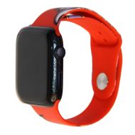 Ремешки для Apple Watch SE (44 mm) силиконовый (рис. 014)