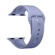 Ремешки для Apple Watch Series 1 (42 mm) Sport Band силиконовый (размер L) <лавандовый>