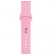 Ремешки для Apple Watch Series 7 (45 mm) Sport Band силиконовый (размер L) <светло-розовый>