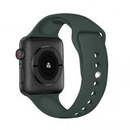 Ремешки для Apple Watch SE (40 mm) Sport Band силиконовый (размер L) <кипрский зеленый>