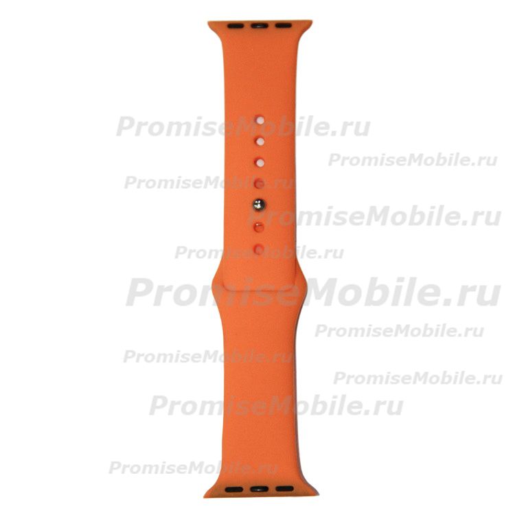 Ремешки для Apple Watch Series 2 (38 mm) Sport Band силиконовый (размер S) <свежая папайя> ― 