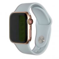 Ремешки для Apple Watch SE (40 mm) Sport Band силиконовый (размер S) <светлый камень>