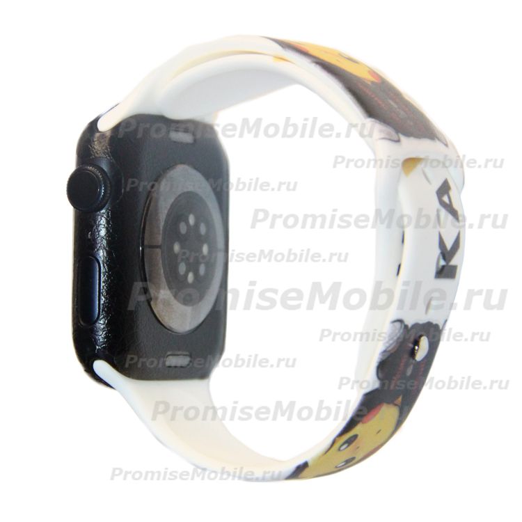 Ремешки для Apple Watch Series 1 (42 mm) силиконовый (рис. 002) ― 