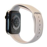 Ремешки для Apple Watch SE (44 mm) Sport Band силиконовый (размер L) <пудровый>