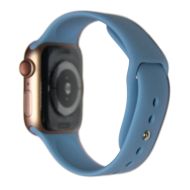 Ремешки для Apple Watch SE (44 mm) Sport Band силиконовый (размер L) <небесно-синий>