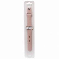 Ремешки для Apple Watch SE (40 mm) Sport Band силиконовый (размер L) <розовый песок>