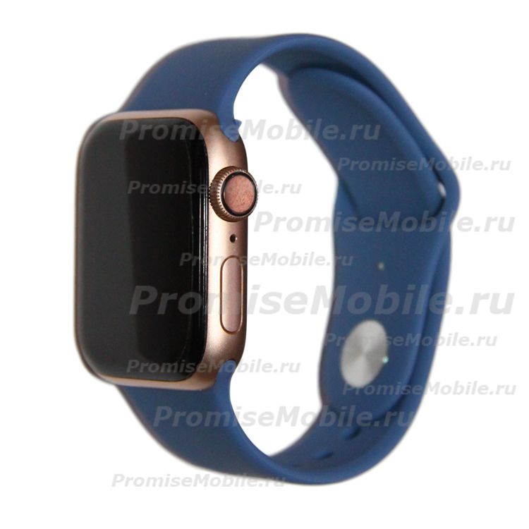 Ремешки для Apple Watch Series 7 (41 mm) Sport Band силиконовый (размер S) <морской лед> ― 