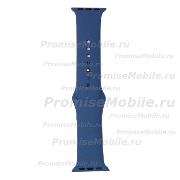 Ремешки для Apple Watch Series 7 (41 mm) Sport Band силиконовый (размер S) <морской лед> ― 