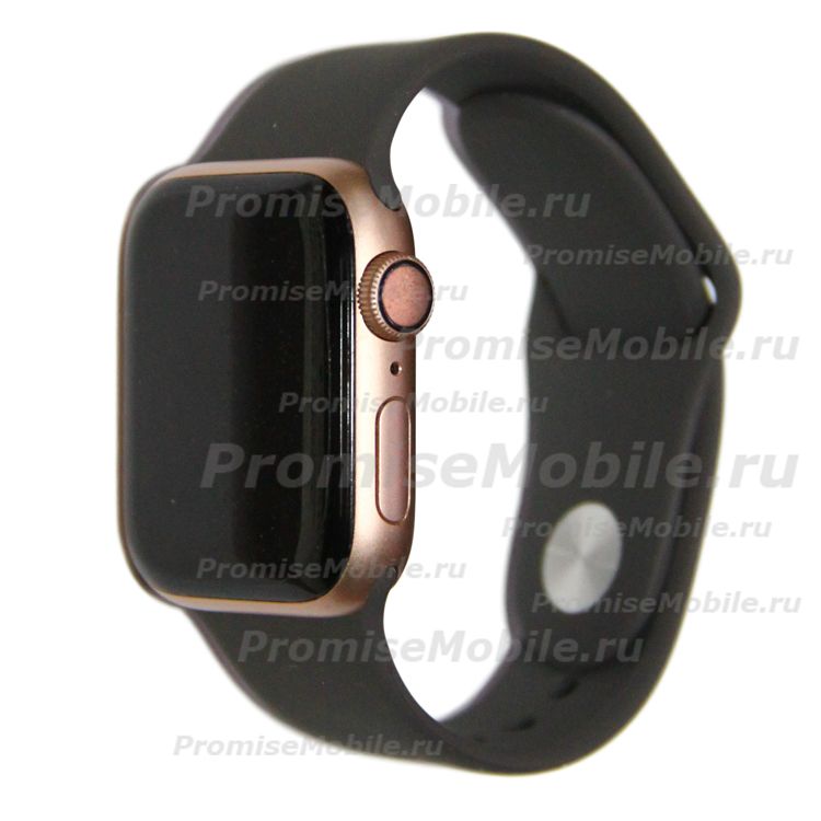 Ремешки для Apple Watch Series 5 (40 mm) Sport Band силиконовый (размер S) <шоколадный> ― 