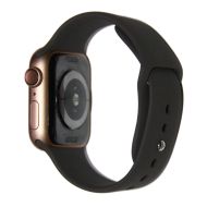 Ремешки для Apple Watch Series 5 (40 mm) Sport Band силиконовый (размер S) <шоколадный>