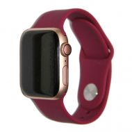 Ремешки для Apple Watch SE (44 mm) Sport Band силиконовый (размер L) <баклажановый>
