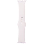 Ремешки для Apple Watch Series 1 (42 mm) Sport Band силиконовый (размер S) <белый>