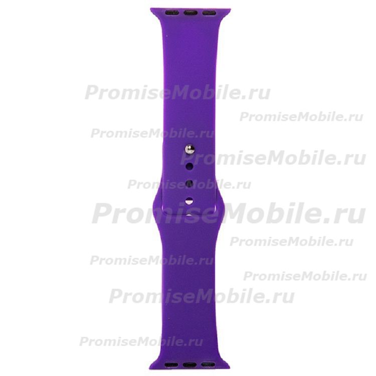 Ремешки для Apple Watch Series 1 (42 mm) Sport Band силиконовый (размер S) <темный индиго> ― 