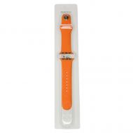 Ремешки для Apple Watch SE (40 mm) Sport Band силиконовый (размер L) <свежая папайя>