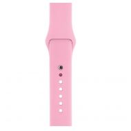 Ремешки для Apple Watch Series 1 (38 mm) Sport Band силиконовый (размер L) <светло-розовый>