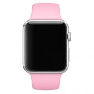 Ремешки для Apple Watch Series 4 (40 mm) Sport Band силиконовый (размер L) <светло-розовый>